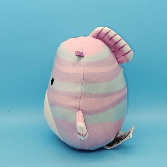 Squishmallows Martina the Fish Blue Purple Pink Stripe Mini 5" Plush - Picture 4 of 6